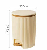 Foot Pedal push dustbin/trash can.