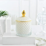 Glass sugardish Glass white*