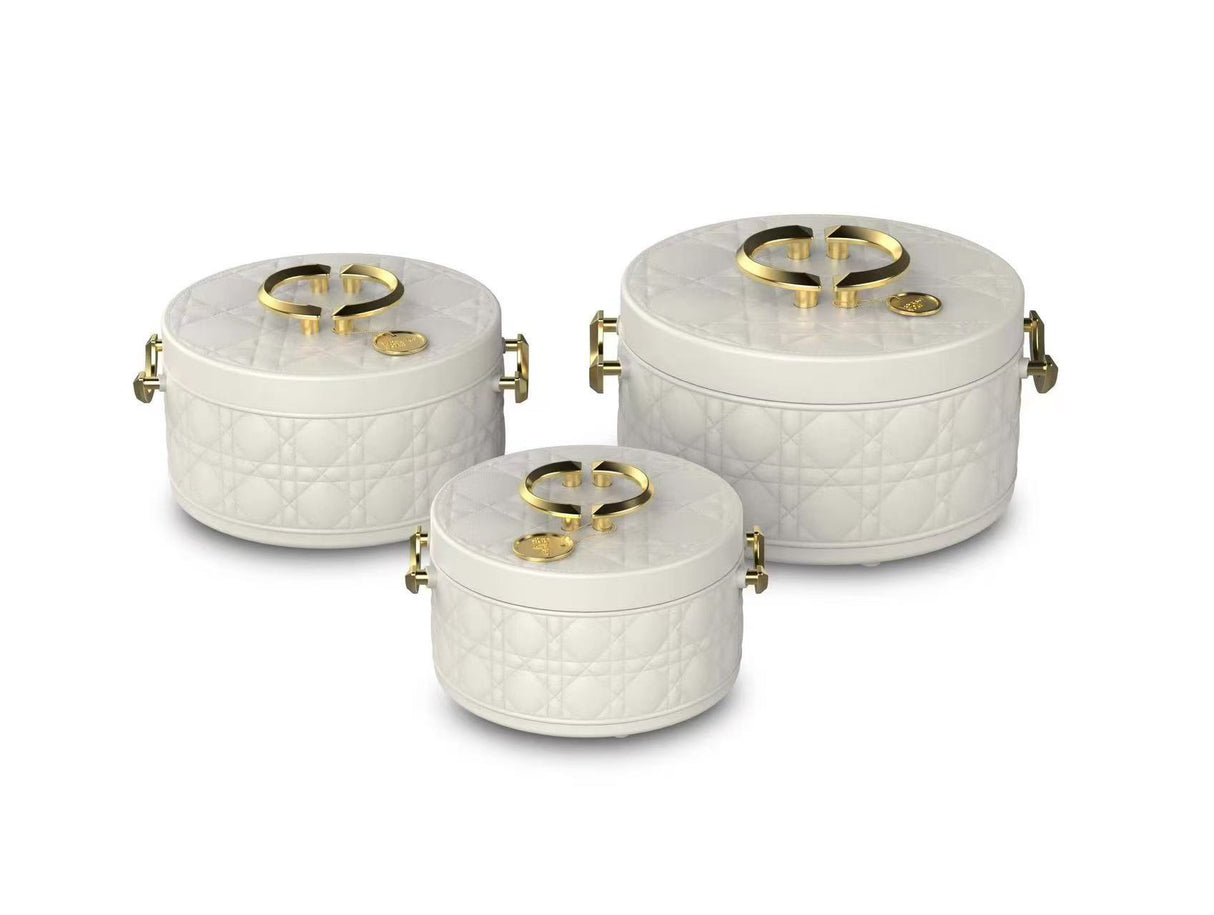 Unique Very High quality forever gold insulated hotpots