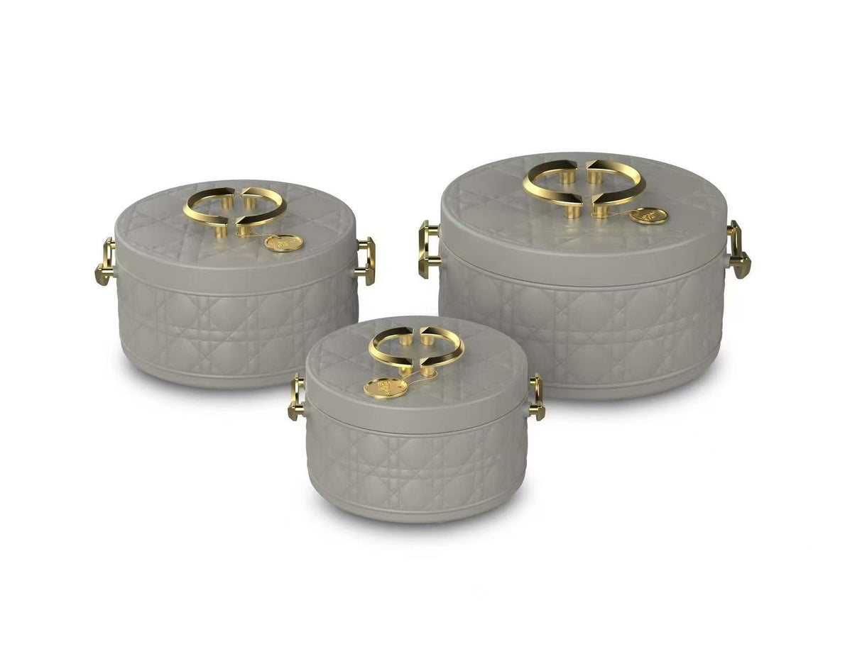 Unique Very High quality forever gold insulated hotpots