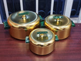 Unique Very High quality forever gold insulated hotpots