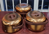 Unique Very High quality BIG SIZE forever gold insulated hotpots
