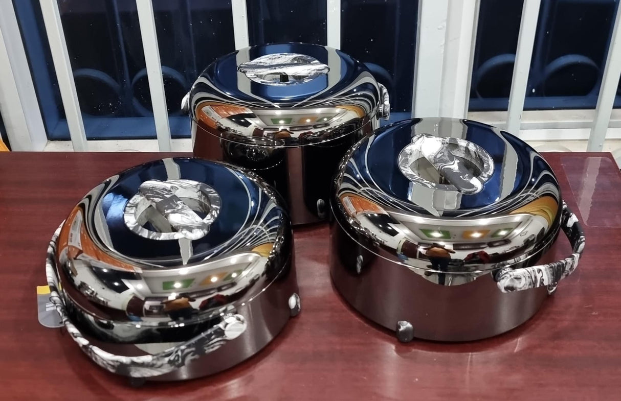 Unique Very High quality BIG SIZE forever gold insulated hotpots