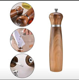 Wooden portable spice // pepper grinder