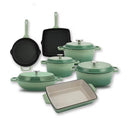 Enamel Cast iron cooking pots Ceramic Enamelled Cast Iron Cookware Set, Oven and Grill Safe