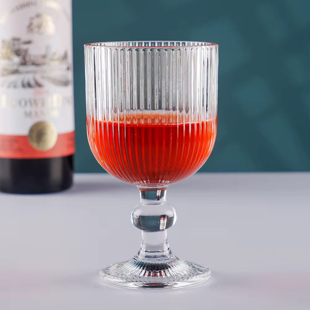Glass goblet,370 ML Snifter Glasses | Set of 6