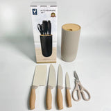 6pcs Stainless Steel Kitchen Knife Set | Sharp Cooking Knives for Kenyan Homes
