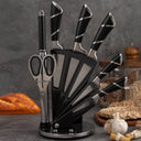 8pcs Stainless Steel Knife Set with Kitchen Scissors | Complete Kitchen Knife Set in Kenya