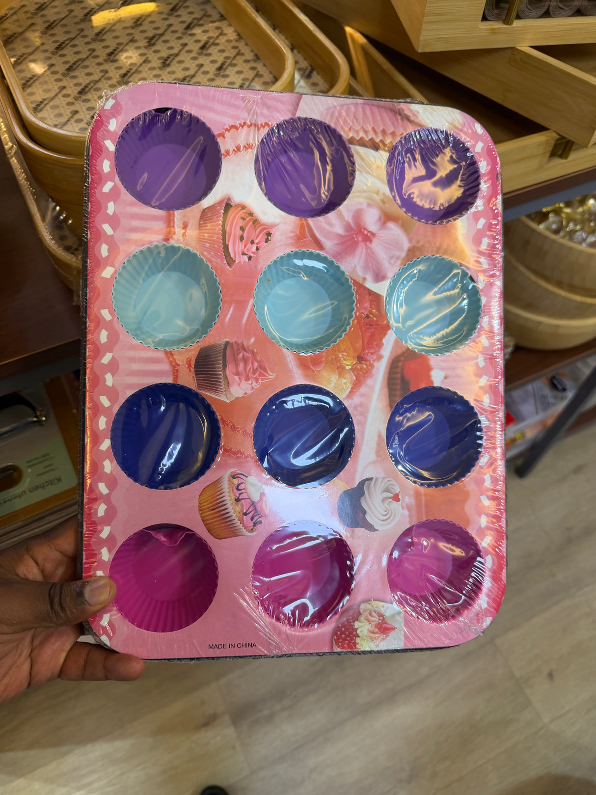 12-Cup Muffin Pan | Non-Stick Carbon Steel Cupcake Baking Tray in Kenya