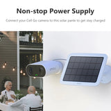 IMOU Cell Go with Solar Panel Security Camera CCTV 2PCS IP WI-FI Camera 3MP Two-way Talk Built-in Siren
