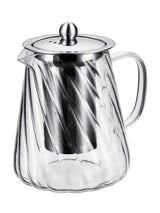 Tea Lover's Set: Danny Home Tea Infuser, Double Wall Glass Cups and 2L Glass Storage Jar