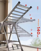 Foldable Clothes Drying Rack & Laundry Drying Rack for Indoor Outdoor Use, Cloth Drying Rack, Hanging Rack, Clothes Airer, Cloth Drying Stand, Laundry Rack