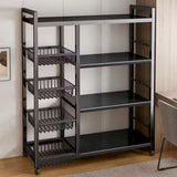 Multi-Layer Kitchen Storage Rack with Wheels  Metal Vegetable & Household Organizer