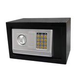 Steel Safe Deposit Box Household & Office Mini Safe with Mechanical Lock, Mountable