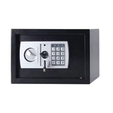 Steel Safe Deposit Box Household & Office Mini Safe with Mechanical Lock, Mountable