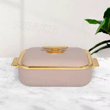 4L Elegant Luxury Food Warmer Container Insulated Hot Pot for Parties & Home Use