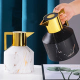 Stainless Steel Insulated Coffee Pot Water Pitcher 1Liter