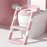 Kids Toilet Training Seat with Ladder Adjustable Toddler Potty Chair for Toilet Training in Kenya