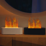 Fireplace Flame Diffuser, Aromatherapy Essential Oil Diffuser, 150ml Cool Mist Ultrasonic Humidifier
