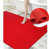 1m by 1m PVC Bath Mat, Shower Mat Bath Mat, Hollow Waterproof, Non-slip Mat, Suitable for Restaurant Entrance, Shower Room, Thickness, 4.5 mm