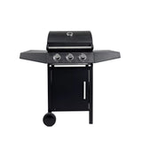 3-Burner Gas Grill with Warming Rack Portable Outdoor BBQ Grill for Patio, Backyard & Balcony Cooking in Kenya