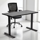 Electric Height Adjustable Computer Laptop Desk  Power Lift Sit-Stand Desk with Memory Settings – Modern Standing Desktop Table for Home Office, Bed & Sofa Multi-Purpose Ergonomic Desk