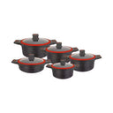 10Pcs UccLife Granite Cookware Set With Induction Base