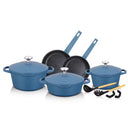 UccLife 12pcs  Non Stick Kitchen Cookware Sets Cooking Pots