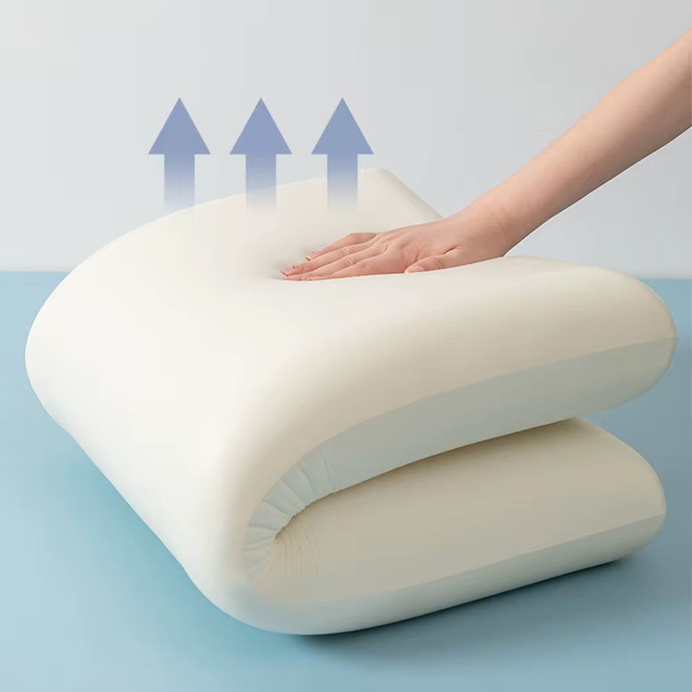 1pcs Memory Foam Pillows, Cervical Neck Pillow for Neck Pain Relief, Soft and Cooling for Back Side Sleeper Pillow with Two-Sided Reversible, Fits The Face Perfectly, Home Bed Pillows