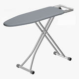 Ironing Board with Heat Resistant Cover, Large Adjustable Height Folding Ironing Board