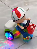 Tricycle stunt toy