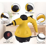 Jamaky Handheld Deep Clean Steamer 300ml – Multi-Surface Steam Cleaner for Floors, Kitchen & Windows