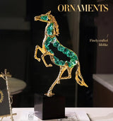 Luxury Modern crystal horse statue sculpture