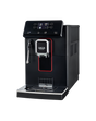Gaggia Magenta Plus black bean to cup coffee machine with professional steam wand, front view on a plain background