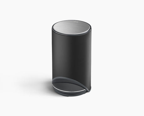 Joseph Joseph Arc 10L easy-push pedal bin in carbon black, sold in Kenya by Homelux Kenya