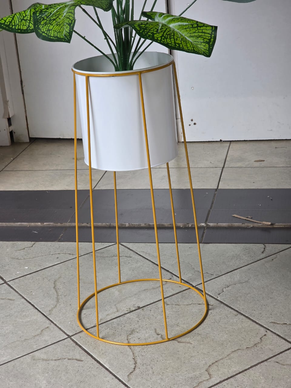 Modern iron art Flower pot