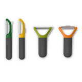 Channel knife detail on the Multi-Peel Y-shaped julienne peeler.