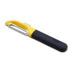 Joseph Joseph Multi-Peel serrated stick peeler in yellow.
