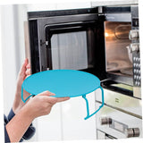 Multifunctional microwave placement rack organizer