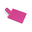 Joseph Joseph Chop2Pot Plus folding chopping board in pink.