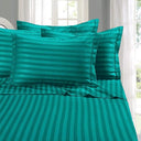Cotton Striped Cooling BedSheets
