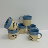 Ceramic Coffee Mug Cute Creative Gourd Handle Mug Design for Office and Home