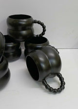 Ceramic Coffee Mug Cute Creative Gourd Handle Mug Design for Office and Home