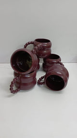 Ceramic Coffee Mug Cute Creative Gourd Handle Mug Design for Office and Home