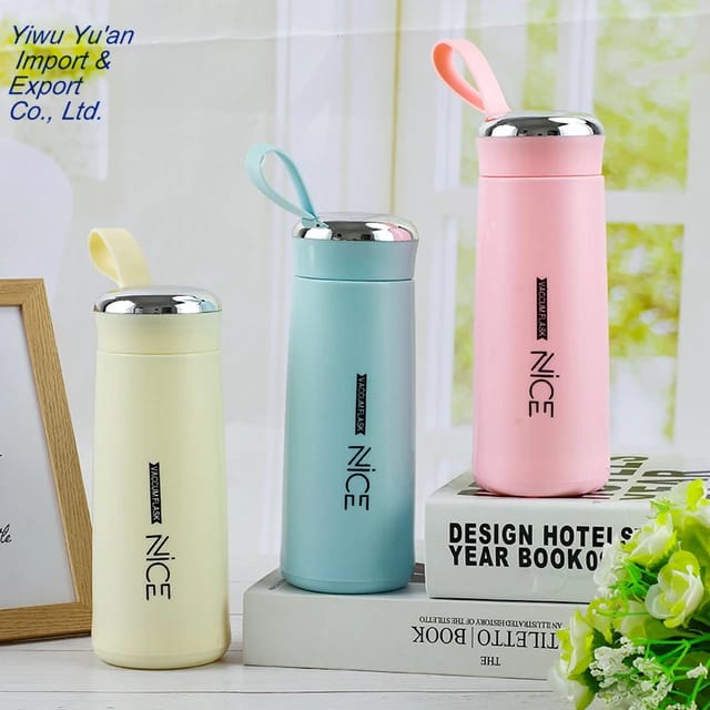 Nice Cup Glass Bottle Tumbler Creative Water Cup 400ml
