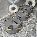 3pcs Set Luxurious Nordic Insulated Hotpots