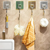 Luxury Design Wall Hook With Strong Adhesive Punch-free