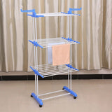 4-Tier Foldable Clothes Drying Rack Stand Airer