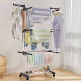 4-Tier Foldable Clothes Drying Rack Stand Airer