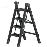 5-Step Foldable Aluminum Ladder | Heavy-Duty 330kg Capacity | Home & Office Us